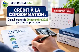 Crédit à la consommation : changements du 20 novembre 2026 pour les emprunteurs et nouvelle réglementation des prêts